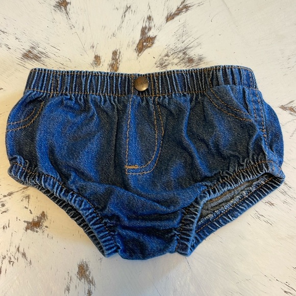 Wrangler Denim Jean Bloomers 12 mo. - Picture 1 of 5